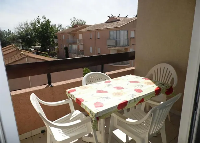2 Pieces Avec Piscine, Balcon, Parking Prive - - Fr-1-326-407 Apartamento Marseillan (Herault)